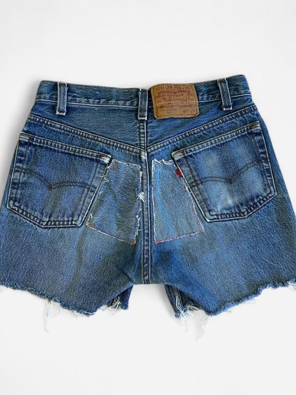 Levi's Denim Shorts with Patches